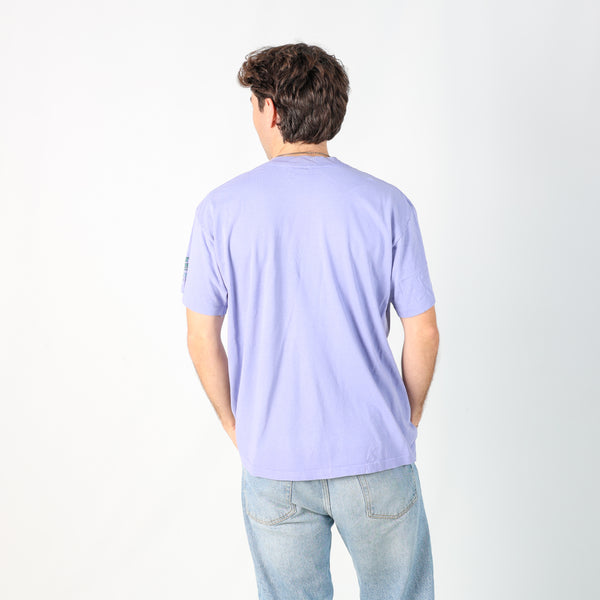 Purple 90s Harbourside Graphics T-Shirt (XL)